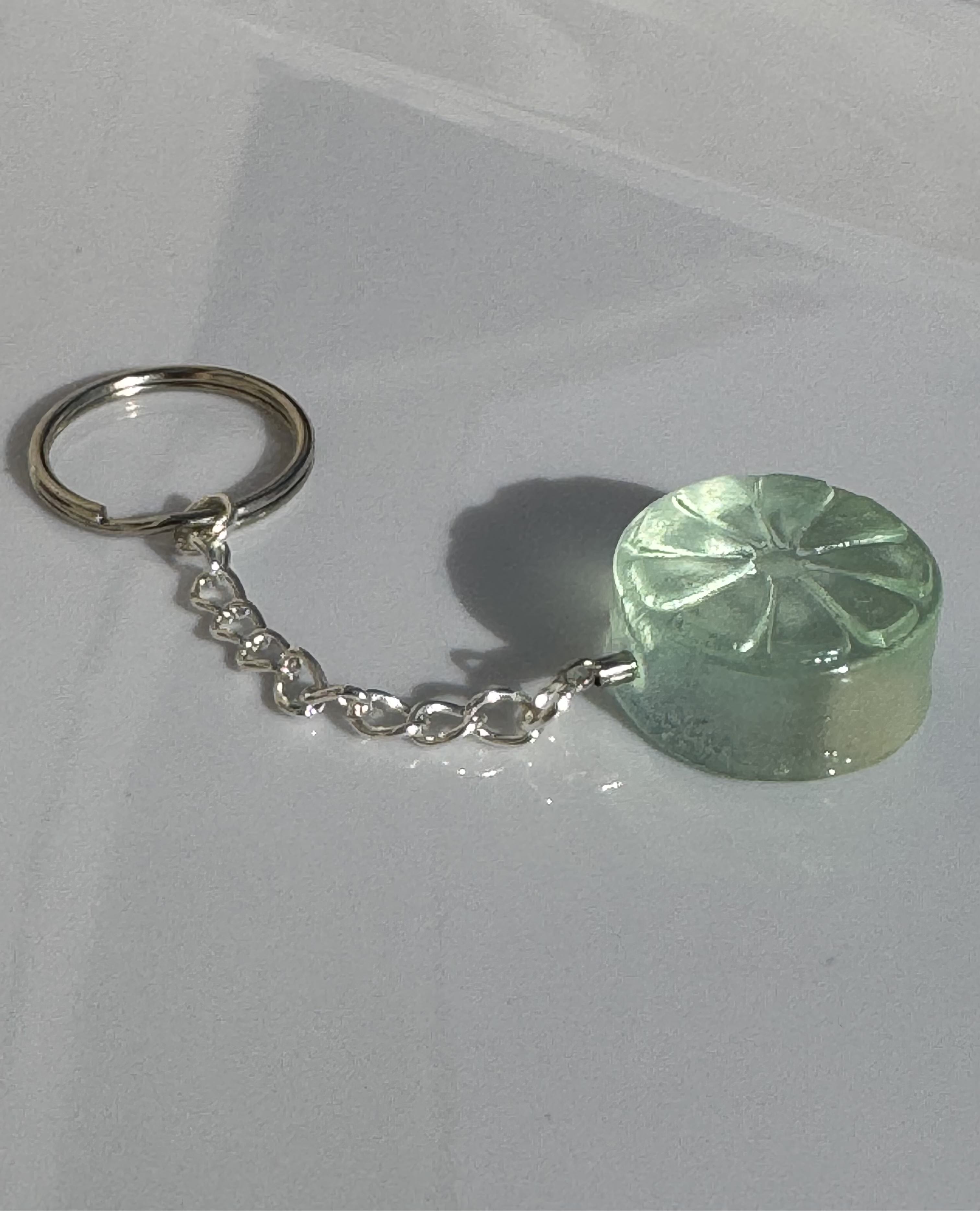 Lime Fruit Key Chain